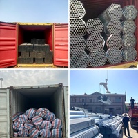 Tuyau en acier galvanisé soudé, tuyau de distribution d'huile, acier au carbone Q235 galvanisé à chaud, 1-5 pouces (40-50 mm), pliage, prix direct usine FOB CIF par tonne/kg