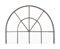 Wholesale Large Black Metal Framed Big Full Length Body Decor Dress Hanging Window Pane Arch Wall Mirror Miroir Espejo Spiegel