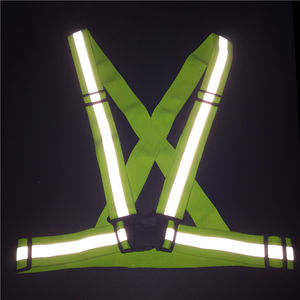 Gilet riflettente di sicurezza per bambini donna <span class=keywords><strong>uomo</strong></span> con tasca a più colori materiale riflettente marcia - Product Image 2