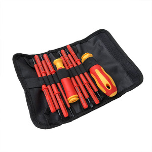 High Hardness Insulated <b>Screwdriver</b> Set Cross Word Shaped Plum Blossom Hexagonal <b>Screwdriver</b> With Magnetic for Electricians Mult - Product Image 4