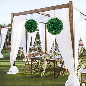 Q75 alta vendita palla di erba di plastica personalizzabile colore PE palla artificiale pianta palla per centro commerciale soffitto <span class=keywords><strong>Decar</strong></span> interno esterno - Product Image 2