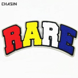 Patch en chenille personnalisé ALWAYSFRESH, lettres en chenille, patchs en chenille, lettres à <span class=keywords><strong>coudre</strong></span> sur le dos pour les vêtements - Product Image 5