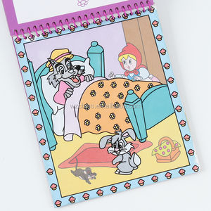 Libro da Colorare ad Acqua Magico con Penna, Disegni Veicoli e Frutta Colorati, per Scarabocchiare, Economico all'Ingrosso - Product Image 2