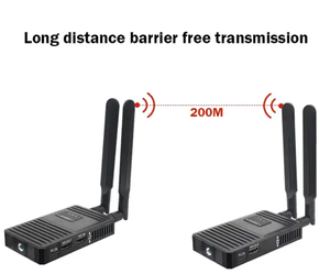 200m không dây HDMI Extender phát 2.4GHz/5.8GHz 1080p 60Hz <span class=keywords><strong>Wifi</strong></span> HDMI Extender <span class=keywords><strong>Video</strong></span> <span class=keywords><strong>Transmitter</strong></span> Receiver cho TV PC máy ảnh - Product Image 2