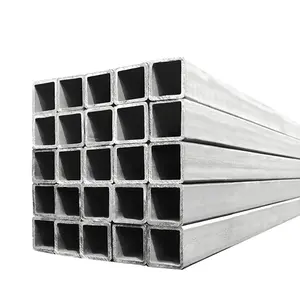 Advanced ASTM steel profile ms square tube galvanized square steel pipe gi pipe price for building and industry