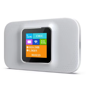 Chiway เราเตอร์ขนาดพกพา ODM แบบพกพา4G พร้อมช่องเสียบซิมการ์ด4G MiFi ตัวเชื่อมต่อ <span class=keywords><strong>WiFi</strong></span> แบบพกพากลางแจ้ง3000mAh Type-C 300Mbps ใช้กลางแจ้งแอลซีดี - Product Image 1