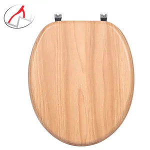 Holz Edelstahl Scharniere Soft Close MDF Toiletten sitz Shanghai Herstellung