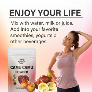 Compléments alimentaires OEM ODM très demandés : Poudre de Camu Camu avec Vitamine C pour le soutien antioxydant et immunitaire - Product Image 3