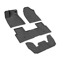 Accessoires automobiles en gros, tapis de sol de voiture 3D en TPE, pour Honda Pilot