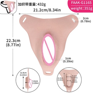 FAAK Strap-ons, Almohadillas Vaginales Realistas, Bragas para Crossdresser, Bragas Ocultadoras con Tubo de Orinación, Juguetes Sexuales para Hombres - Product Image 5