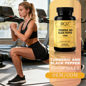 Kapsul Kunyit Lada Hitam Grosir 470mg 60pcs |   Suplemen Makanan untuk Kesehatan Sendi - Product Image 1