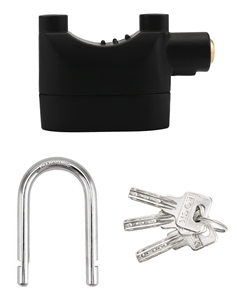 Cadenas d'alarme antivol 110 dB en gros avec 3 clés, sirène de sécurité universelle pour <span class=keywords><strong>moto</strong></span> et vélo - Product Image 5
