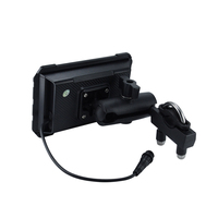 Écran de navigation GPS pour moto avec écran tactile IPS de 5 pouces, Carplay, WIFI 5G, double BT, Android Auto, liaison téléphonique, étanche