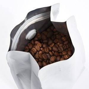 Bolsa de Café de 500g con Válvula y Cierre, Impresa Personalizada, Resellable, con Fondo Plano, de Plástico de Alta Barrera y Lámina de Aluminio - Product Image 3