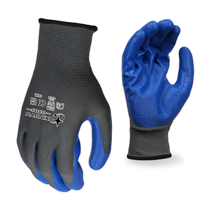 Guanti XINGYU Rivestiti in Nitrile Blu, Resistenti agli Strappi, Leggeri e Flessibili, Guanti da Meccanico per Lavori Auto, Guanti di Sicurezza - Product Image 1