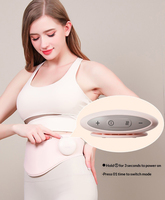 Ceinture de massage abdominale électrique rechargeable chauffante, la plus vendue, pour la perte de poids et l'entraînement musculaire