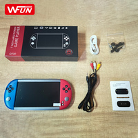 Console de jeu portable Q700, console rétro, plus de 10 000 jeux, mémoire 32 Go, résolution 800x480, compatible MAME CPS FC GB GBA