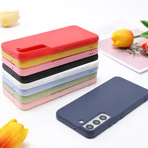 Coque de téléphone tpu à imprimé uv, étui souple et mat pour samsung S23 ultra personnalisé imprimé couleur bonbon S23 couverture Mobile pour samsung S23 plus