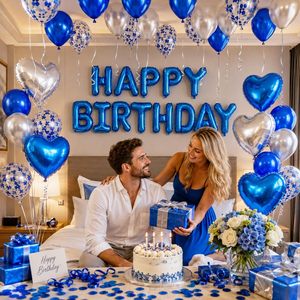 <span class=keywords><strong>Decoraciones</strong></span> <span class=keywords><strong>de</strong></span> Globos <span class=keywords><strong>para</strong></span> Fiesta <span class=keywords><strong>de</strong></span> <span class=keywords><strong>Cumpleaños</strong></span> Azul Plateado al por Mayor, Pancarta <span class=keywords><strong>de</strong></span> <span class=keywords><strong>Feliz</strong></span> <span class=keywords><strong>Cumpleaños</strong></span>, Globos <span class=keywords><strong>de</strong></span> Corazón, Globos <span class=keywords><strong>de</strong></span> Estrella Explosivos - Product Image 6