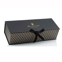 Diffuseur de roseaux de luxe, emballage cadeau en papier, emballage haut de gamme pour diffuseur de roseaux en huile magnétique noir, boîte d'emballage pour diffuseur de roseaux