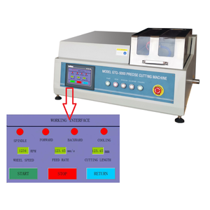 Hoge snelheid precisie snijmachine, op maat gemaakte snijmachine, touchscreen bedieningspaneel, afsnijmachine - Product Image 3