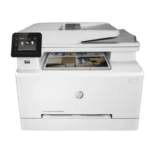 Impresora láser todo en uno HP Color LaserJet Pro MFP M283fdn, (sobre, tarjeta, etiqueta, Papel Bond, transparencias)