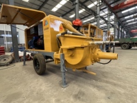 Pompe à béton projeté humide MINLE SPB avec moteur YUCHAI, machine à béton projeté verticale de 30 m, taux de rebond de 10 % pour la protection des pentes