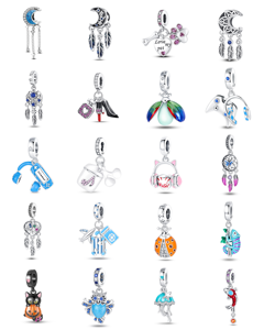 Nuovo Modello della Famiglia Pan: Vendite Transfrontaliere Europa America, Ciondoli/Charms in Oro di Alta Qualità, Vendita Diretta dalla Fabbrica, Fai-da-Te - Product Image 1