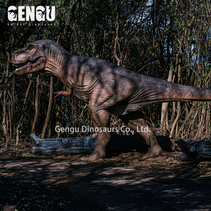 Nouveau modèle de dinosaure T-<span class=keywords><strong>Rex</strong></span> animatronique haute simulation 2024, grande taille, en métal, pour centres commerciaux, aéroports, garderies et parcs - Product Image 3