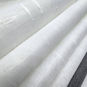 Voile de fenêtre M&Y Home, 100 % polyester, <span class=keywords><strong>largeur</strong></span> 320 cm, prix abordable, tissu transparent pour rideaux - Product Image 4