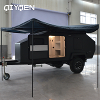 Mini-caravane de luxe australienne tout-terrain, en fibre de verre, gonflable, pour 4 personnes, idéale pour les voyages et les expéditions en plein air.