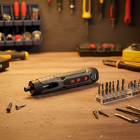 Tournevis électrique portable 2026 avec moteur sans balais 300 tr/min, 3,6 V, outils de quincaillerie, batterie au lithium rechargeable, 5 niveaux de couple réglables