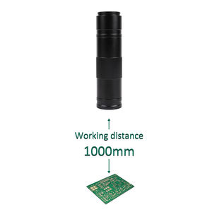 YIZHAN 1080P 48MP 4K Vidéo <span class=keywords><strong>Microscope</strong></span> Caméra <span class=keywords><strong>Zoom</strong></span> 150X C-mount Objectif Grande Vision Pour Téléphone Réparation Acquisition D'images Numériques - Product Image 5