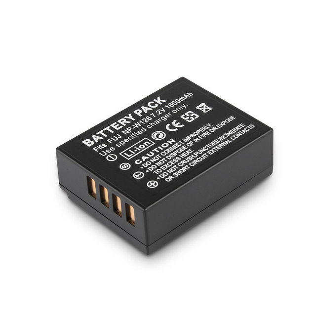 HNT HNT-NP-W126 NP-W126 Li-ion Rechargeable Battery for Fujifilm X-T2/X-A3/XT2/XA3/X-T20/XT20/X100F Cameras 1600mAh 7.2V 47.3g
