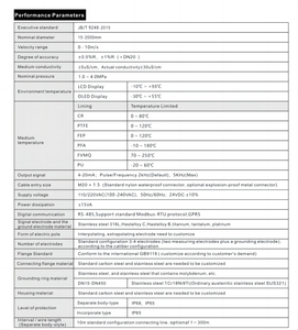 RKS Fabriekslevering Aparte Type Elektromagnetische Debietmeter DN3-<span class=keywords><strong>DN600</strong></span> Water en Vloeistofmedium - Product Image 5