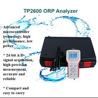 TIMEPOWER TP2600 Water Redox Potential Tester with Linear ORP Measurement DL/T1480 Compliant 0.0-14.0 pH Range 1-Year Warranty