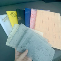 Papier de soie artistique pour l'artisanat Floral fête d'anniversaire Festival emballage cadeau décoratif