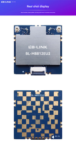 BL-M8812EU2デュアルバンド長距離<span class=keywords><strong>WiFi</strong></span>モジュール高出力USBワイヤレスアダプターDIYドローンおよびRCモデル (2.4/5GHz、29dBm) - Product Image 4