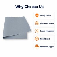 Tissu enduit Hypalon T5 durable, résistant à la flexion, résistant aux intempéries, tailles personnalisables, haute résistance à la déchirure Fanyang