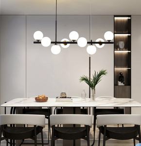 新款满天星长条吊灯豪华餐厅吊灯 - Product Image 5