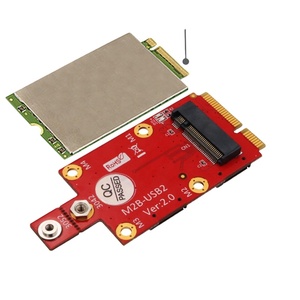 <span class=keywords><strong>Adaptateur</strong></span> convertisseur M.2 Key B vers Mini PCI-E avec double emplacement <span class=keywords><strong>pour</strong></span> <span class=keywords><strong>carte</strong></span> <span class=keywords><strong>SIM</strong></span> NANO <span class=keywords><strong>pour</strong></span> ordinateur portable de bureau Convertir le module NGFF sans fil 5G <span class=keywords><strong>4G</strong></span> 3G - Product Image 2