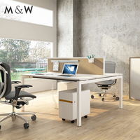 Ensemble de table de style Morden M & W Prix Bureau Modèles modernes Design Combinaisons variées Mobilier de bureau