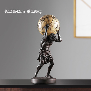 Simulation der europäischen griechischen Mythologie Charaktere Dekoration Wohnzimmer Veranda Harz Handwerk Atsla - Product Image 6