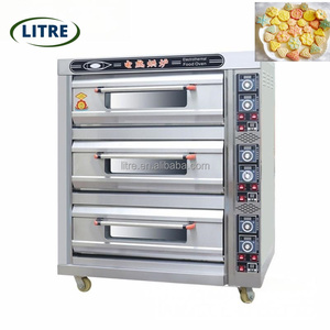 Thương mại mới gas & điện Heavy-Duty thép không gỉ Lò Nướng Bánh cho bánh mì bánh pizza với năng suất cao - Product Image 4