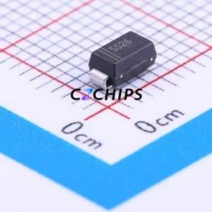 Diode Schottky SS26 SMA (DO-214AC) originale et neuve, fournisseur de composants électroniques en gros et service BOM - Product Image 1