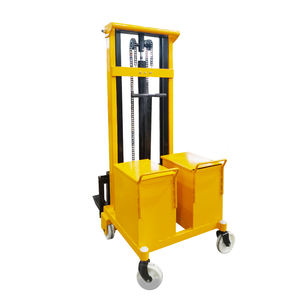 Apilador Eléctrico JINGXIN 1T con Neumáticos Sólidos de Plomo-Ácido, Contrapeso, Altura de Elevación de 1.6M, Certificado CE, 1 Año de Garantía - Product Image 2