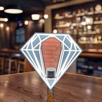 Présentoir de bouteille de boîte de nuit en forme de diamant personnalisé Glorificateur