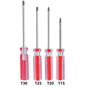 T15 T20 T25 T30 Multi-Function Precision Magnetic Screwdriver With Hole PVC Handle For Xbox 360 Wireless Controller Hand Tools