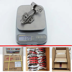 Quincaillerie de meubles robuste, charnières hydrauliques cachées réglables en 3D à fermeture douce, en acier, design moderne, pour salon, cuisine, école - Product Image 6