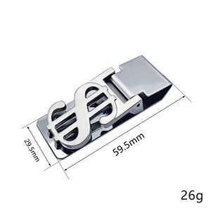 不锈钢钱夹钱包时尚钱夹钱夹钱包 - Product Image 6